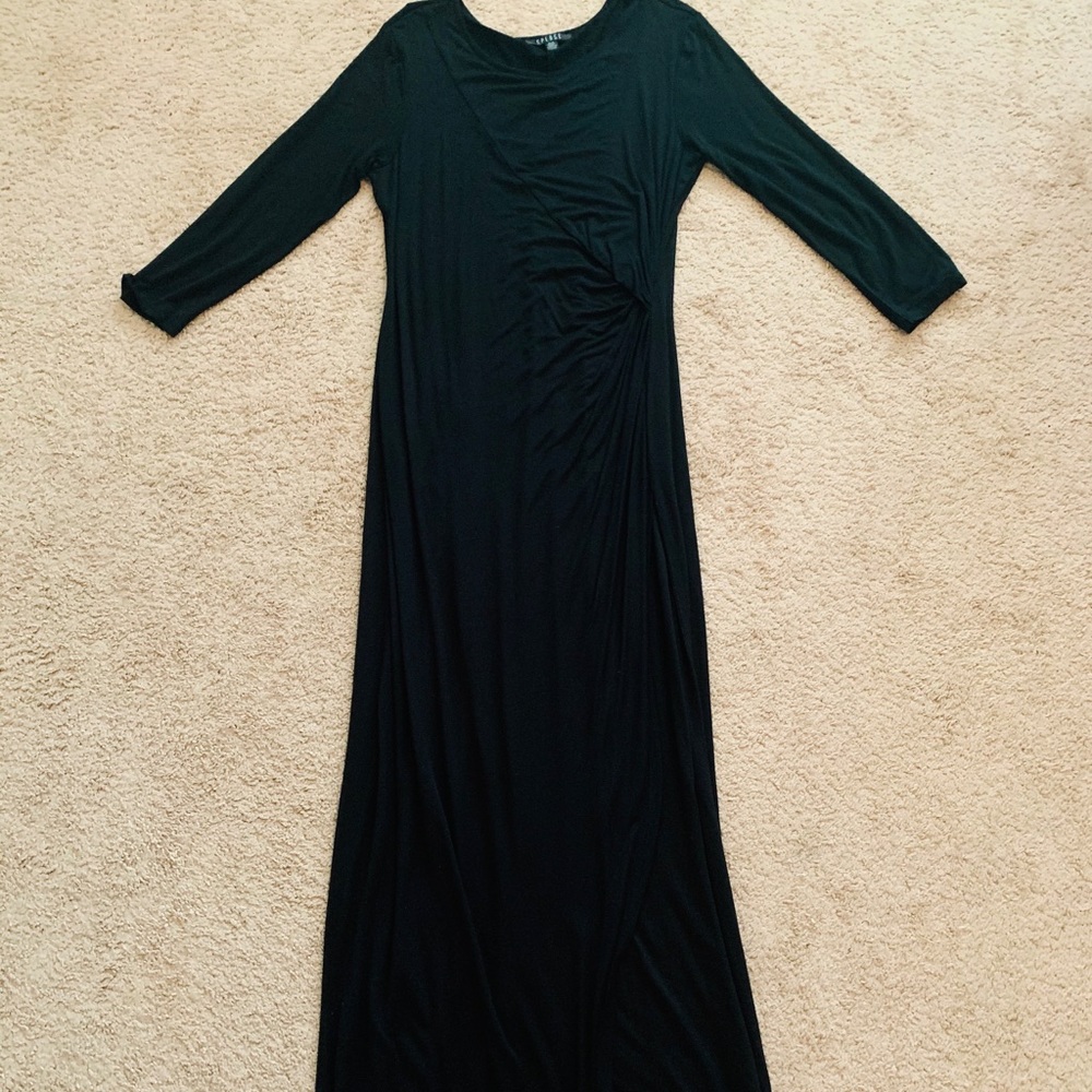 Long black dress